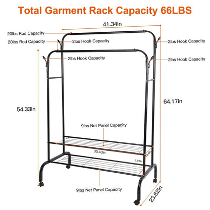 Garment Clothing Hanging Rack