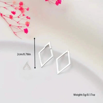 Geometric Stud Earrings