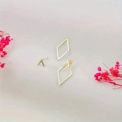 Geometric Stud Earrings