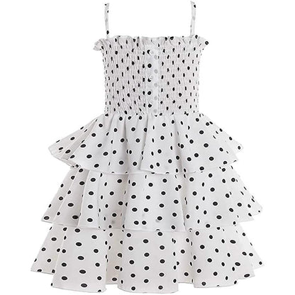 Girl's Wedding Lace Sleeveless Dress