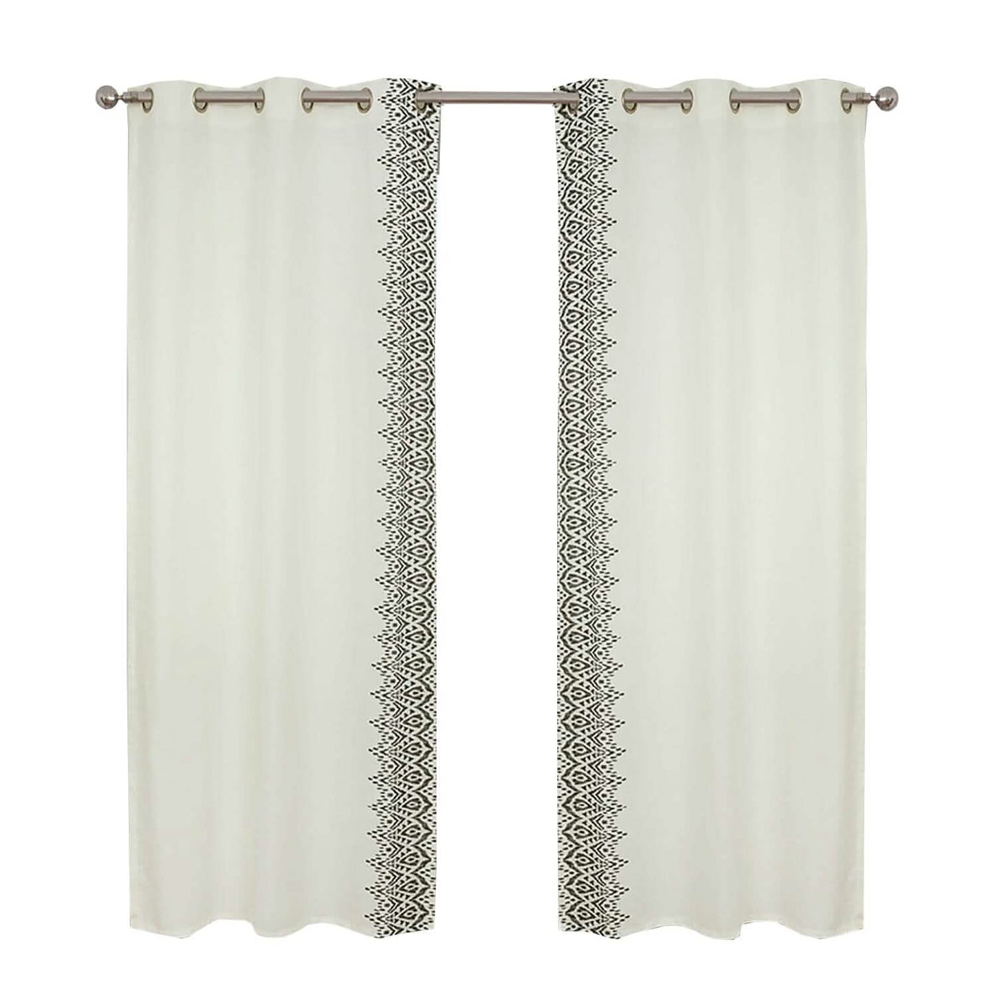 2-Piece Set: Global Capetown Printed Window Panel Pair