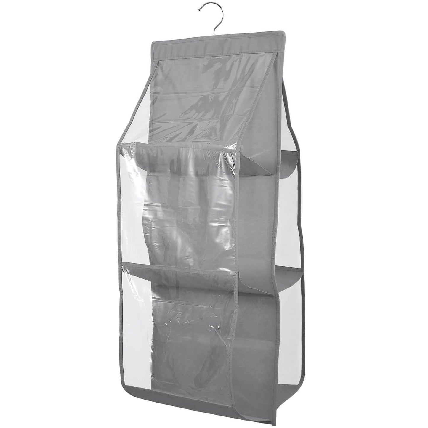 Hanging HandBag Organizer with 6 Pockets Closet Purse Storage