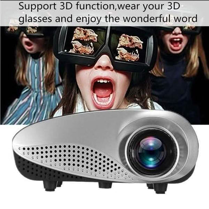 HD LED Projector Mini 3D Home Theater Cinema