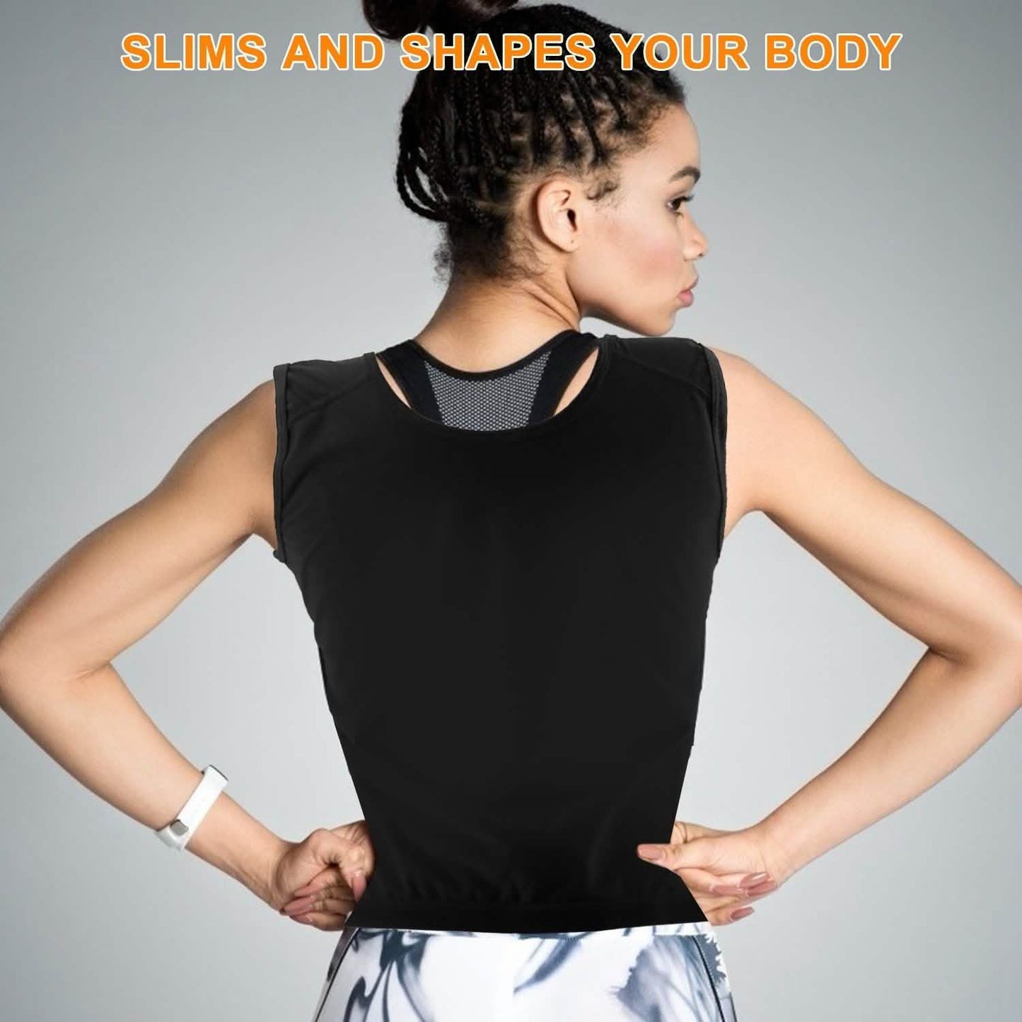 Heat Trapping Pullover Sweat Gym Vest