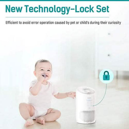 HEPA Air Purifier - Smoke Air Purifiers for Home with Fragrance Sponge