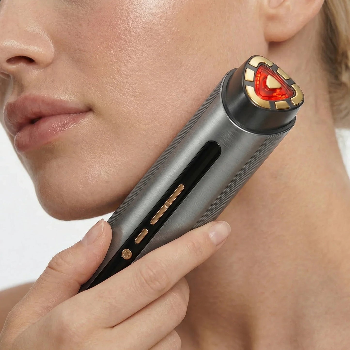 Anti Aging Facial Device with Red Light Therapy & Radio Frequency Technology