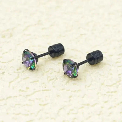 High-End Synthetic Zirconia Earrings