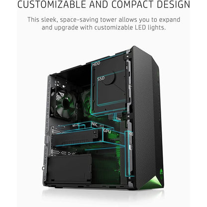 HP Pavilion Gaming PC AMD Ryzen 3 5300G Processor 8GB RAM 256GB SSD (Refurbished)