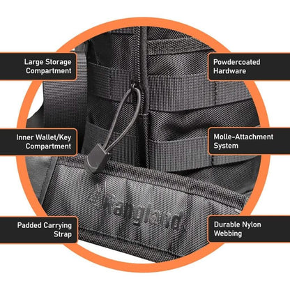 Insulated 1 Gallon Stainless Steel Wide Mouth Growler with Tactical Carrying Bag