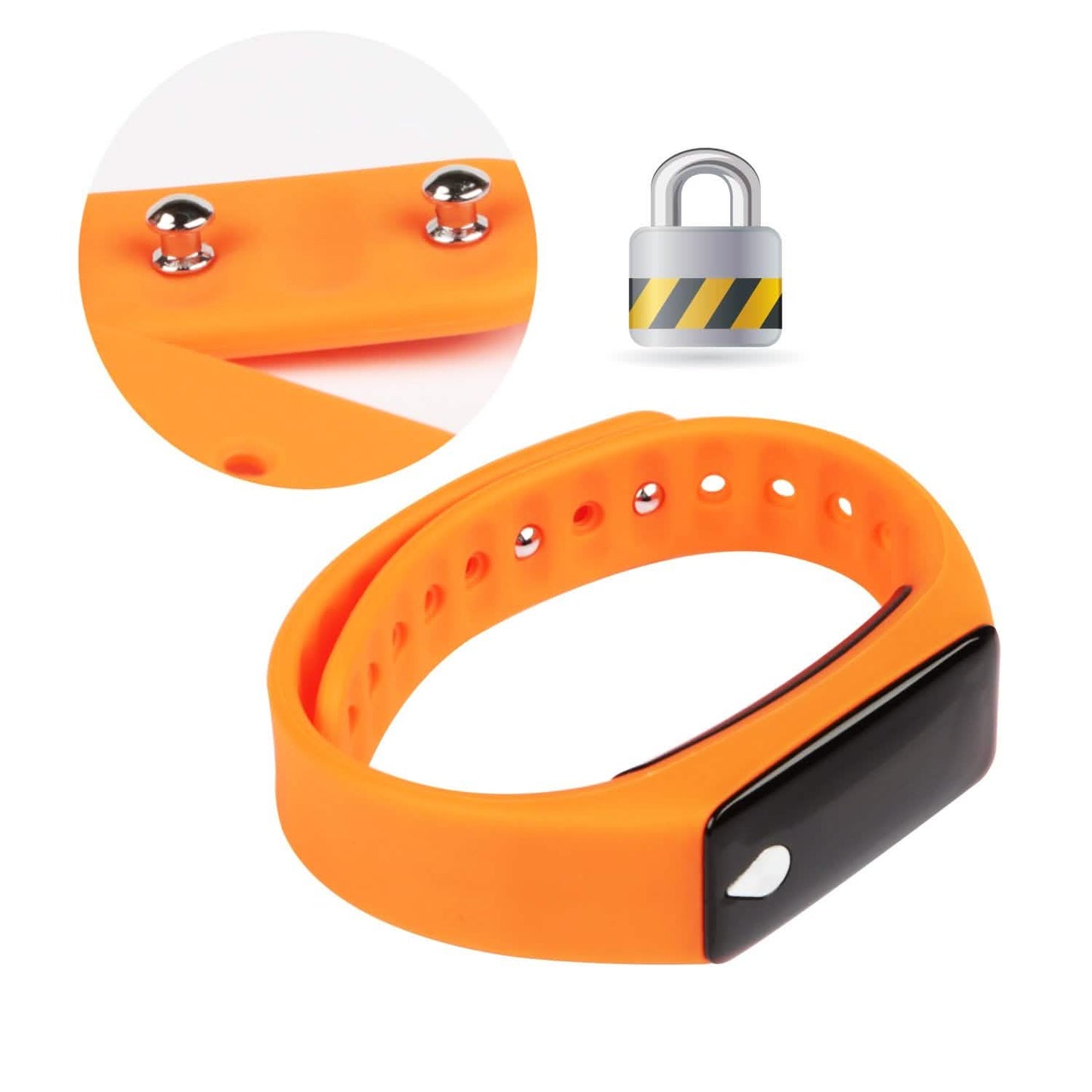 IP67 Fitness Tracker Watch with Heart Rate Monitor and Step Counter
