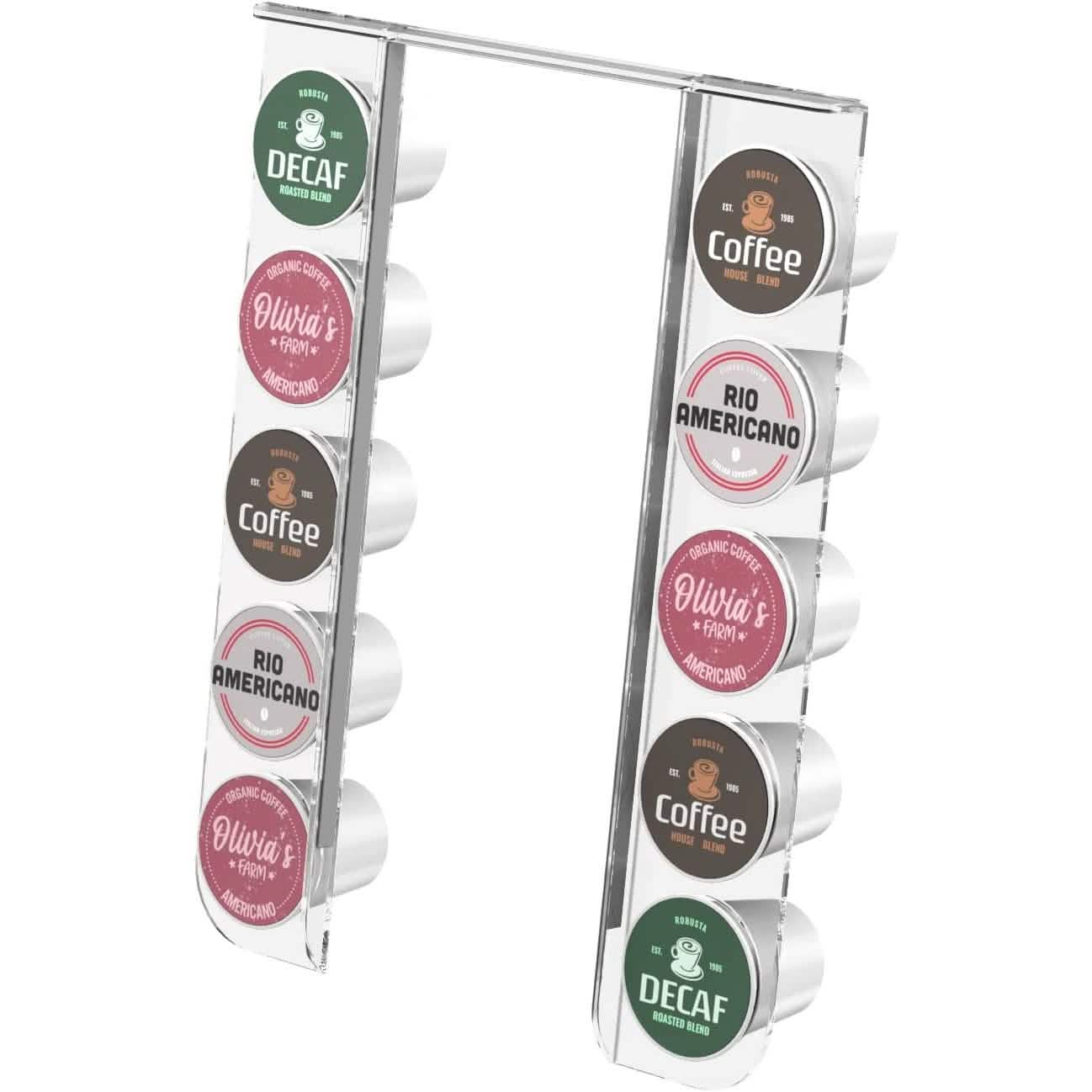 K Cup Organizer for Single Serve Keurig K-Mini and K Mini Plus Coffee Makers
