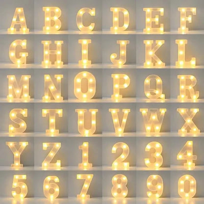 LED Alphabet Light