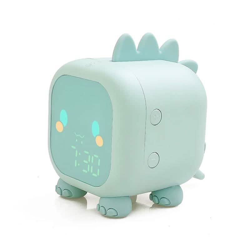 Led Cartoon Alarm Clock Voice Control Digital