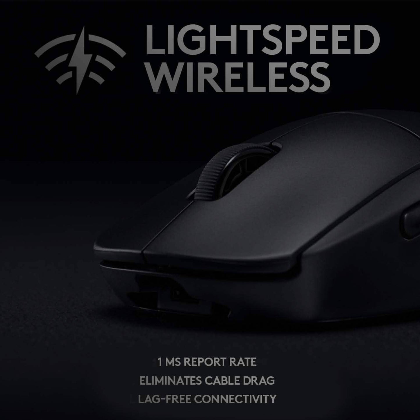 Logitech G Pro Wireless Gaming FPS Mouse with Advanced Gaming Sensor (Refurbished)