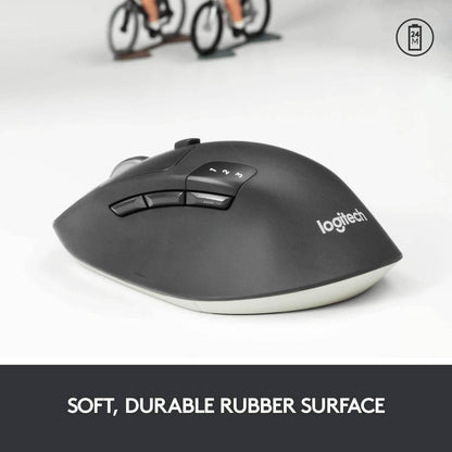 Logitech M720 Wireless Triathlon Mouse with USB Unifying Receiver (Refurbished)