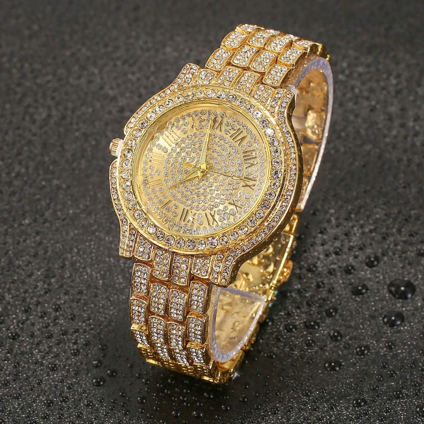 Luxury Crystal Rhinestone Quartz Watch