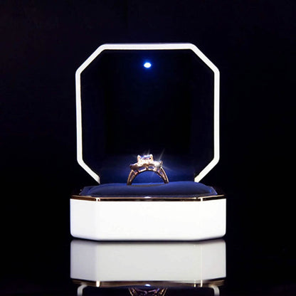 Luxury Ring Box with LED Light