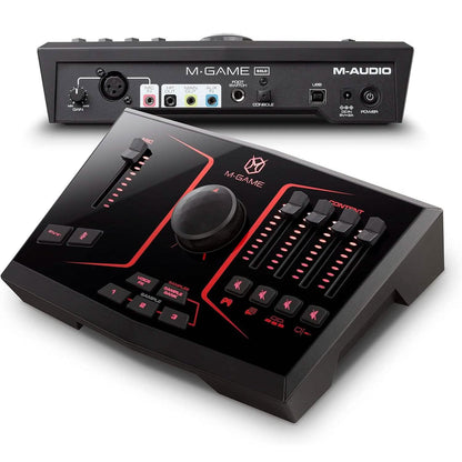 M-Game Solo USB Audio Interface Mixer for Streaming and Gaming  (Refurbished)