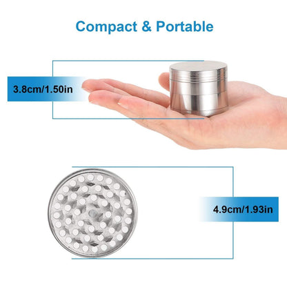 Magnetic Herb Spice Tobacco Grinder