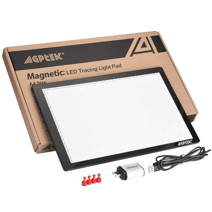Magnetic LED Artcraft Tracing Light Pad A4 Size Lightbox