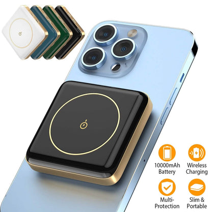 Magnetic Wireless Power Bank 10000mAh Magnetic Portable Charger Magsafe
