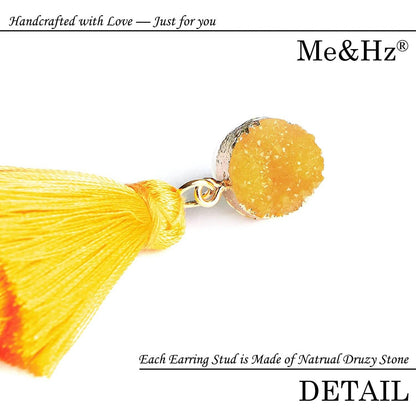 Me&Hz Colorful Layered Tassel Earrings