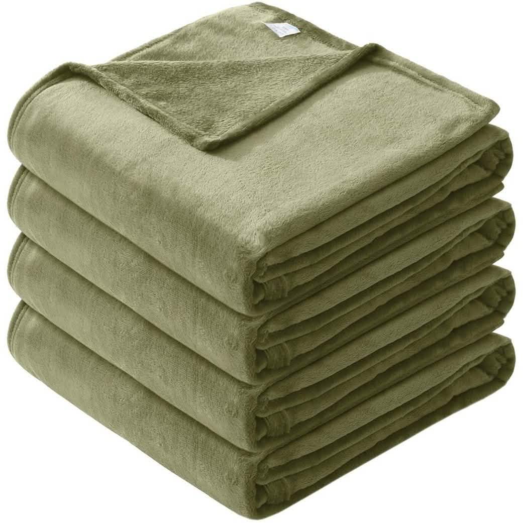 Microfiber Soft Fleece Blanket -Comfy for All Seasons