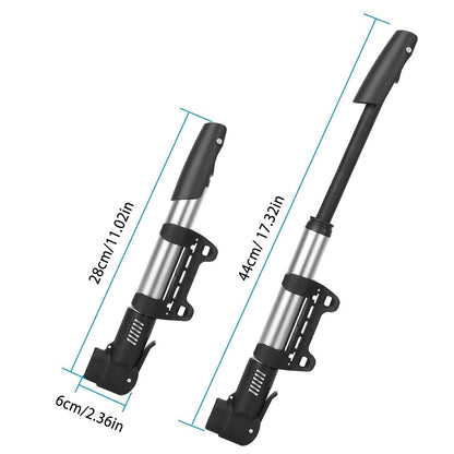 Mini Bike Pump Portable Bicycle Tire Inflator