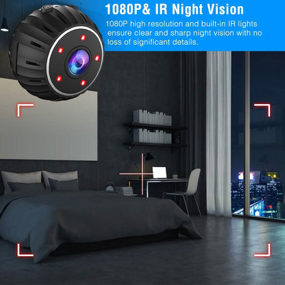 Mini Wireless Camera Wifi IR Night Vision HD 1080P Home Security