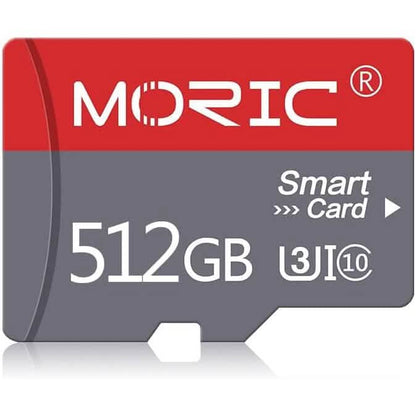 Moric 512GB Micro SD Card Fast Speed MicroSDXC UHS-I Memory Card  (Refurbished)
