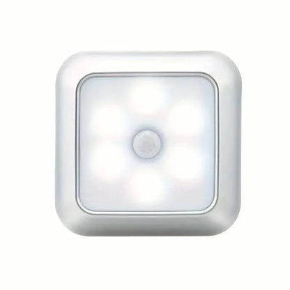 Motion Sensor Night Light, 6 LED Wall Lamp