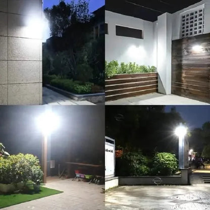 Motion Sensor Solar Street Light - Dusk to Dawn, Energy Efficient LED Lamp