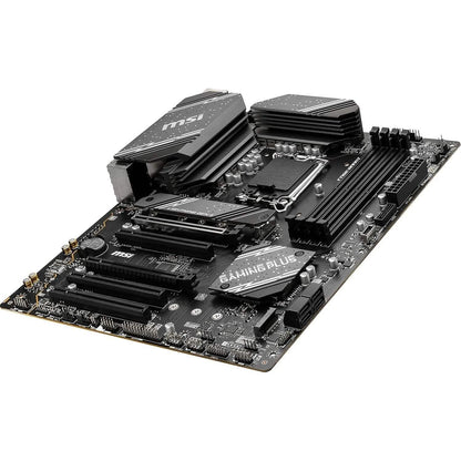 MSI B760 Gaming Plus WiFi Gaming Motherboard (Supports 12th/13th Gen Intel Processors, LGA 1700, DDR5, PCIe 4.0, M.2, 2.5Gbps LAN, USB 3.2 Gen2, Wi-Fi 6E, ATX) (Refurbished)