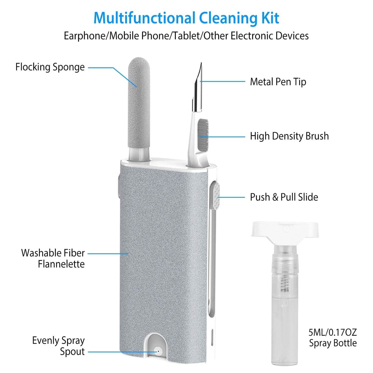 Multi-Function Airpod Pen Cleaner Kit
