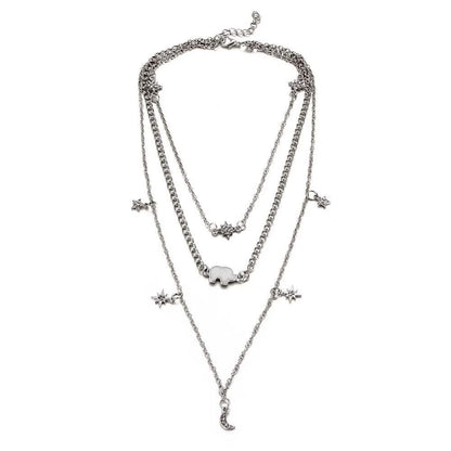 Multi-layer Necklace Clavicle Chain