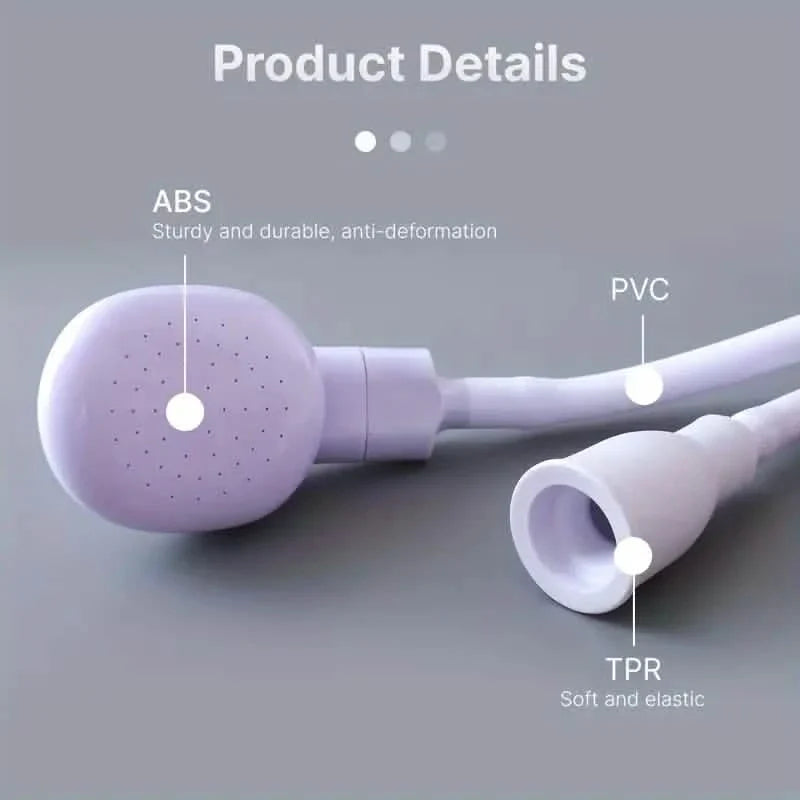 Multi-Purpose Faucet Sprayer for Washing Hair and Pet Bathing