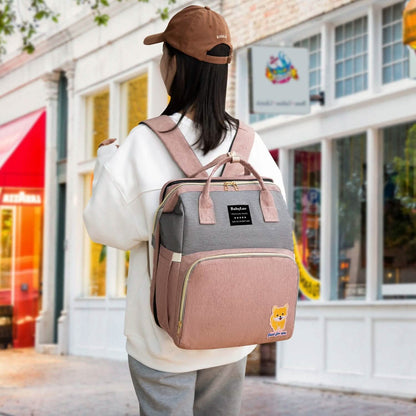 Multifunctional Diaper Bag Backpack