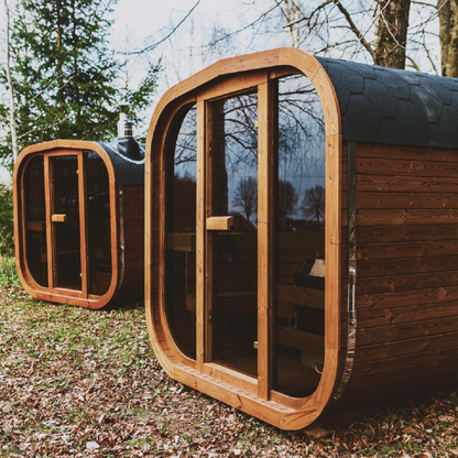 Mande Sauna MW12 ThermoWood for Your Perfect Backyard Retreat