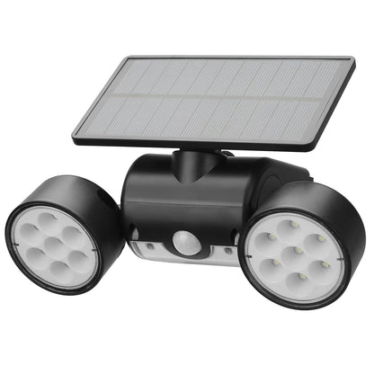 Outdoor PIR Motion Sensor Dusk To Dawn Solar Wall Lamps IP65 Waterproof