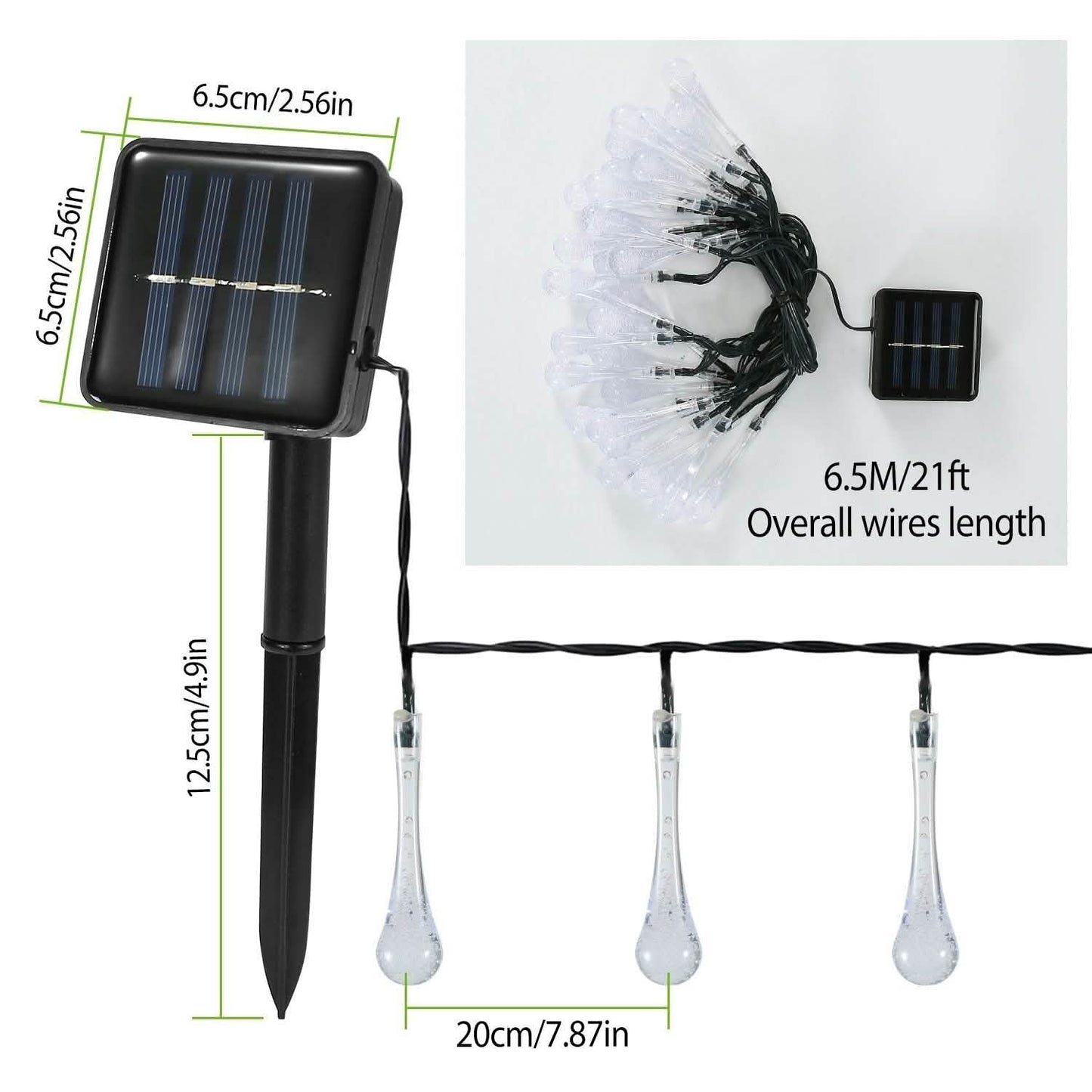Outdoor Solar String Lights