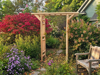 Outdoor Wooden Arbor