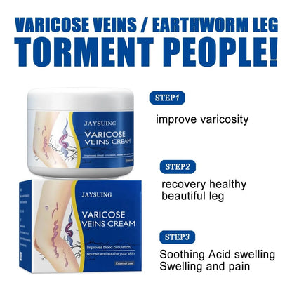 Pain Relief Leg Spider Veins Vasculitis Promote Circulation Smooth Metabolism 30g Exfoliation