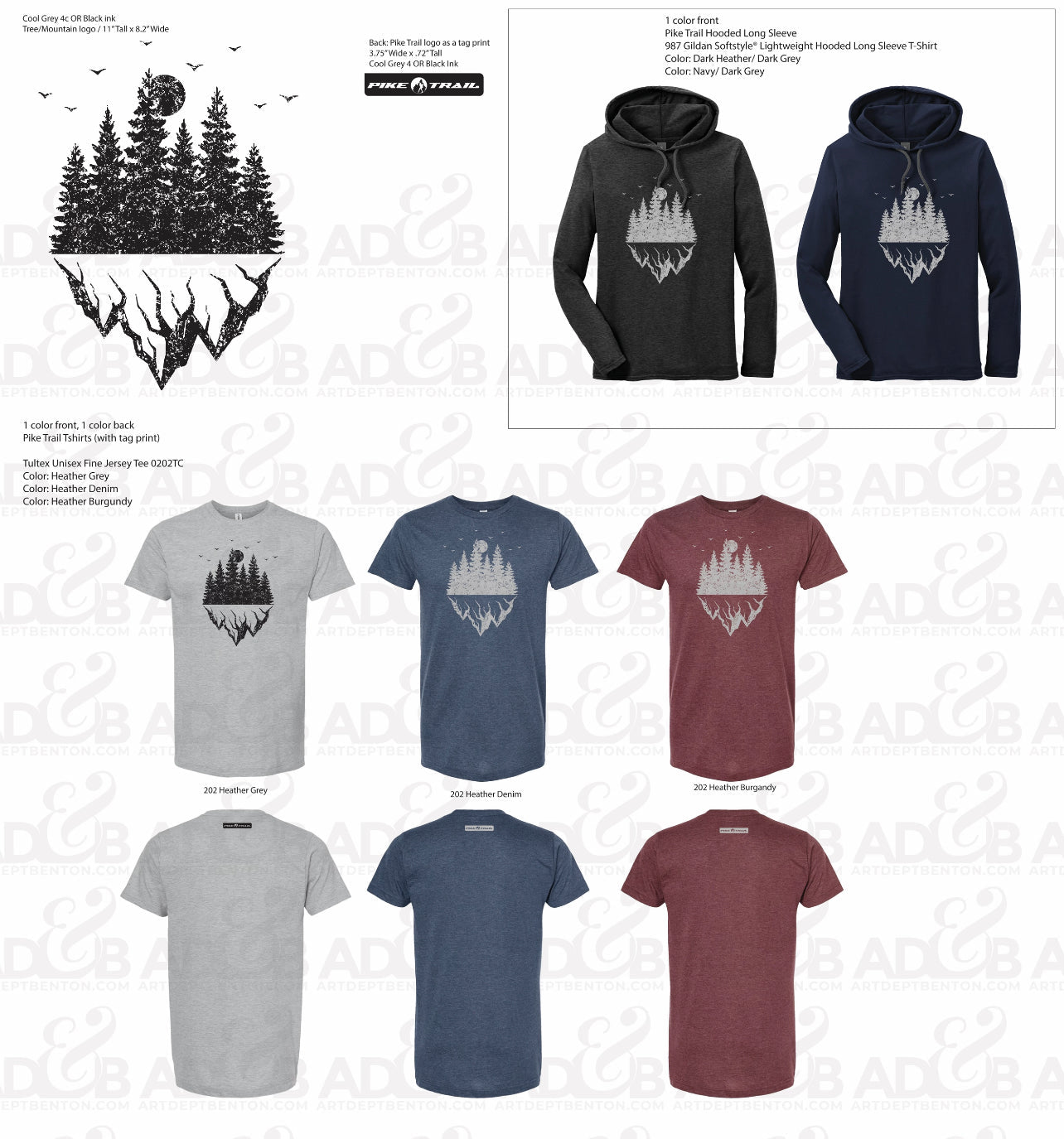 Pike Trail Comfy Tee's & Easy Going Hoodies - Lumina Home
