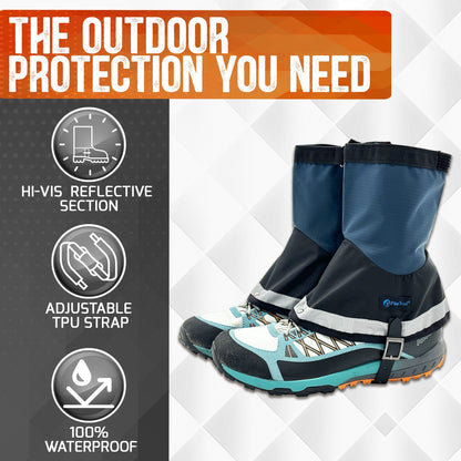 Pike Trail Mid Length Gaiters Small/Medium Adjustable Fit - Lumina Home