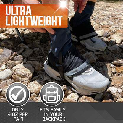 Pike Trail Mid Length Gaiters Small/Medium Adjustable Fit - Lumina Home