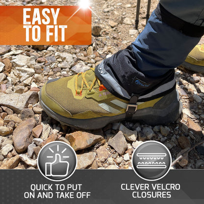 Pike Trail Mid Length Gaiters Small/Medium Adjustable Fit - Lumina Home