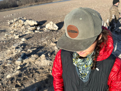 Pike Trail Rawhide Leather Patch Hats - Lumina Home