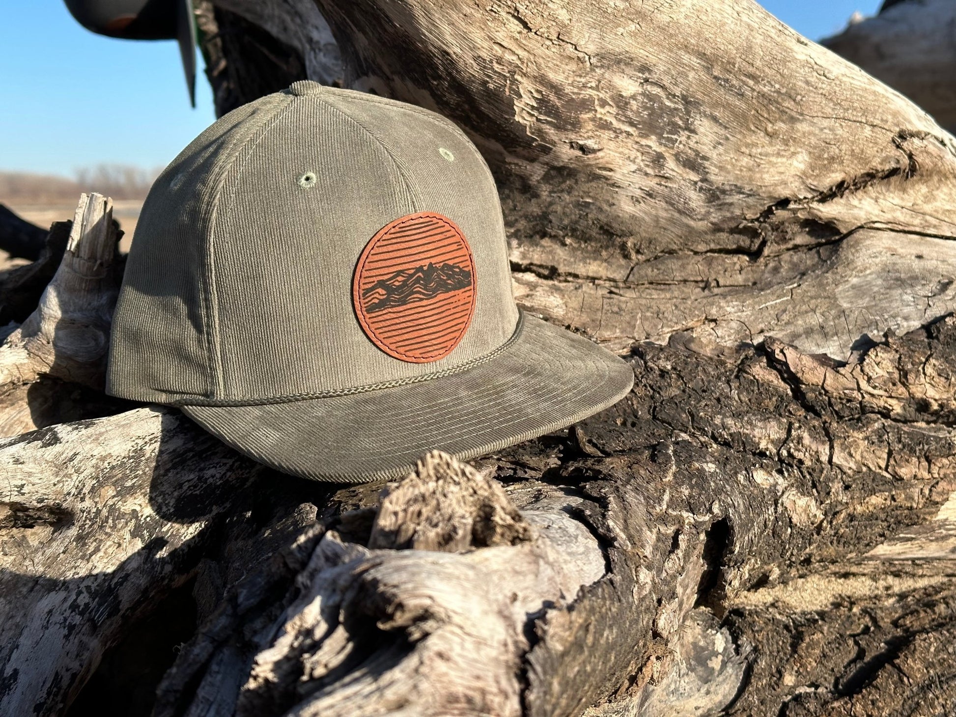 Pike Trail Rawhide Leather Patch Hats - Lumina Home