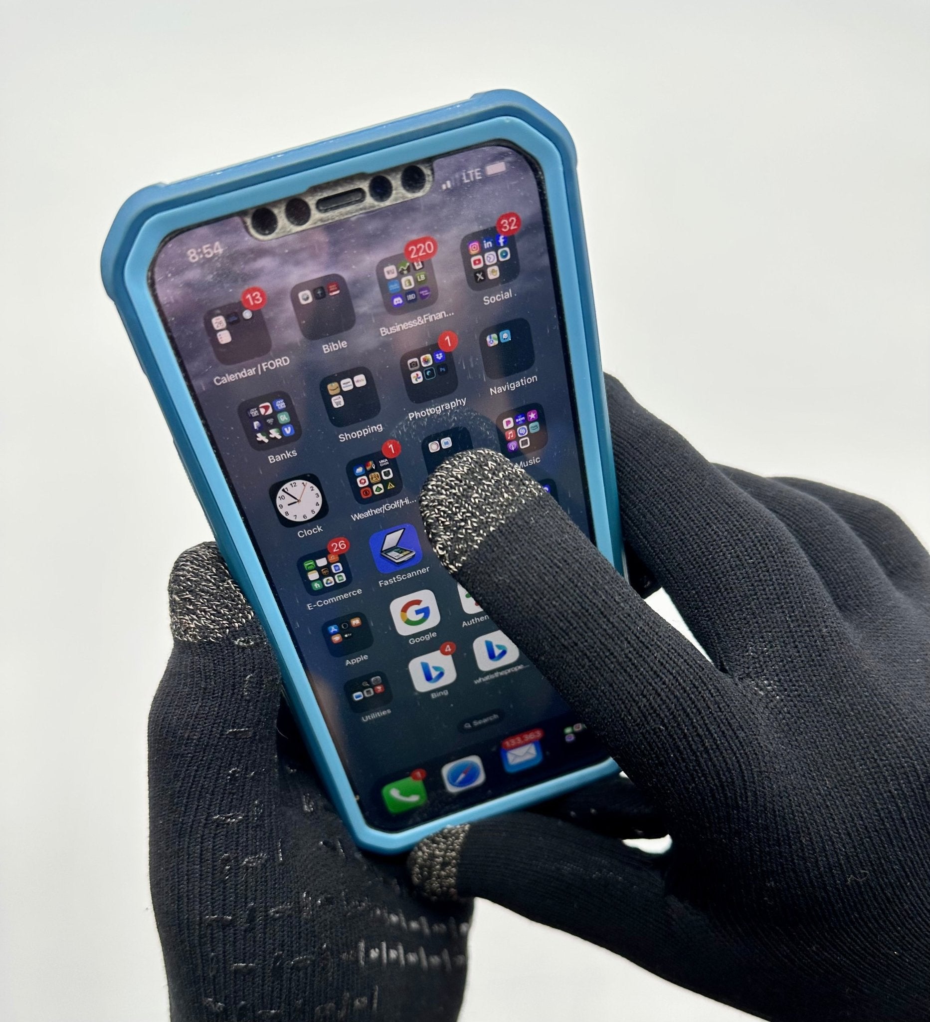 Pike Trail Water Resistance Seamless Gloves - Lumina Home