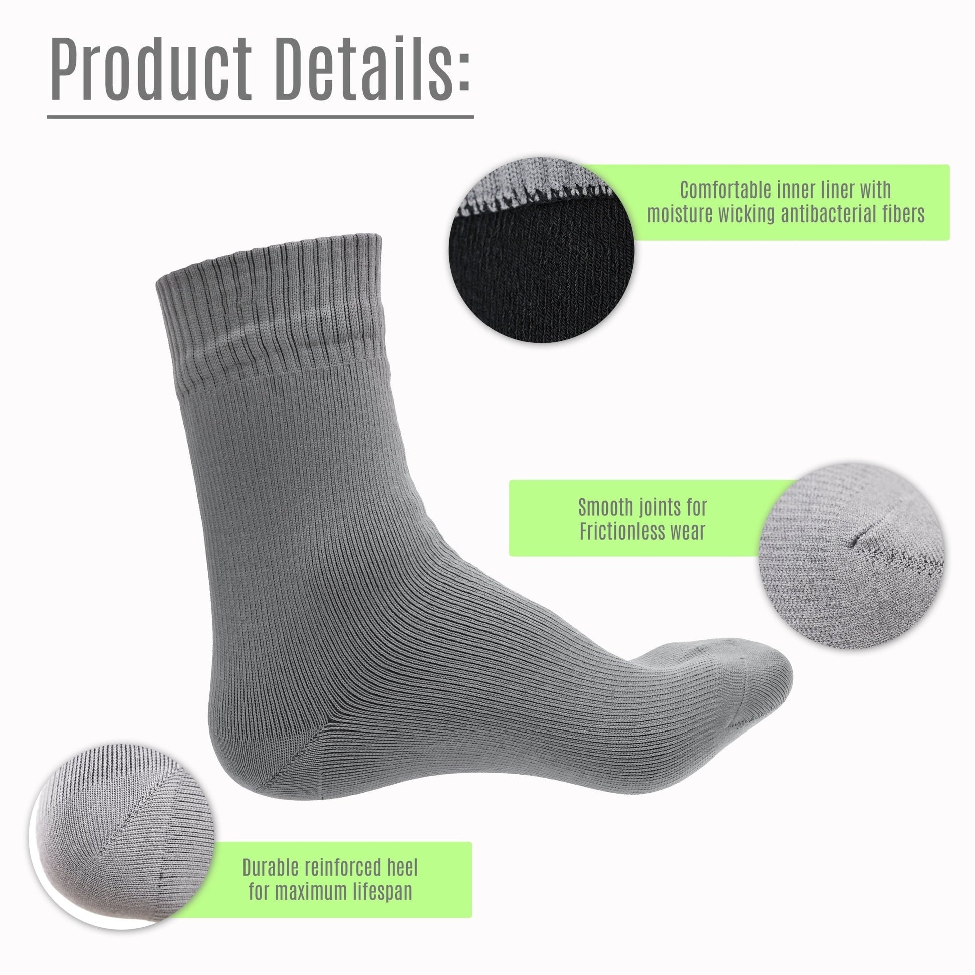 Pike Trail Waterproof Breathable Socks - Lumina Home
